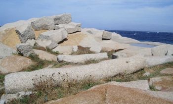 La Vignaredda Aggius Sardegna: Colonne romane a Santa Teresa di Gallura